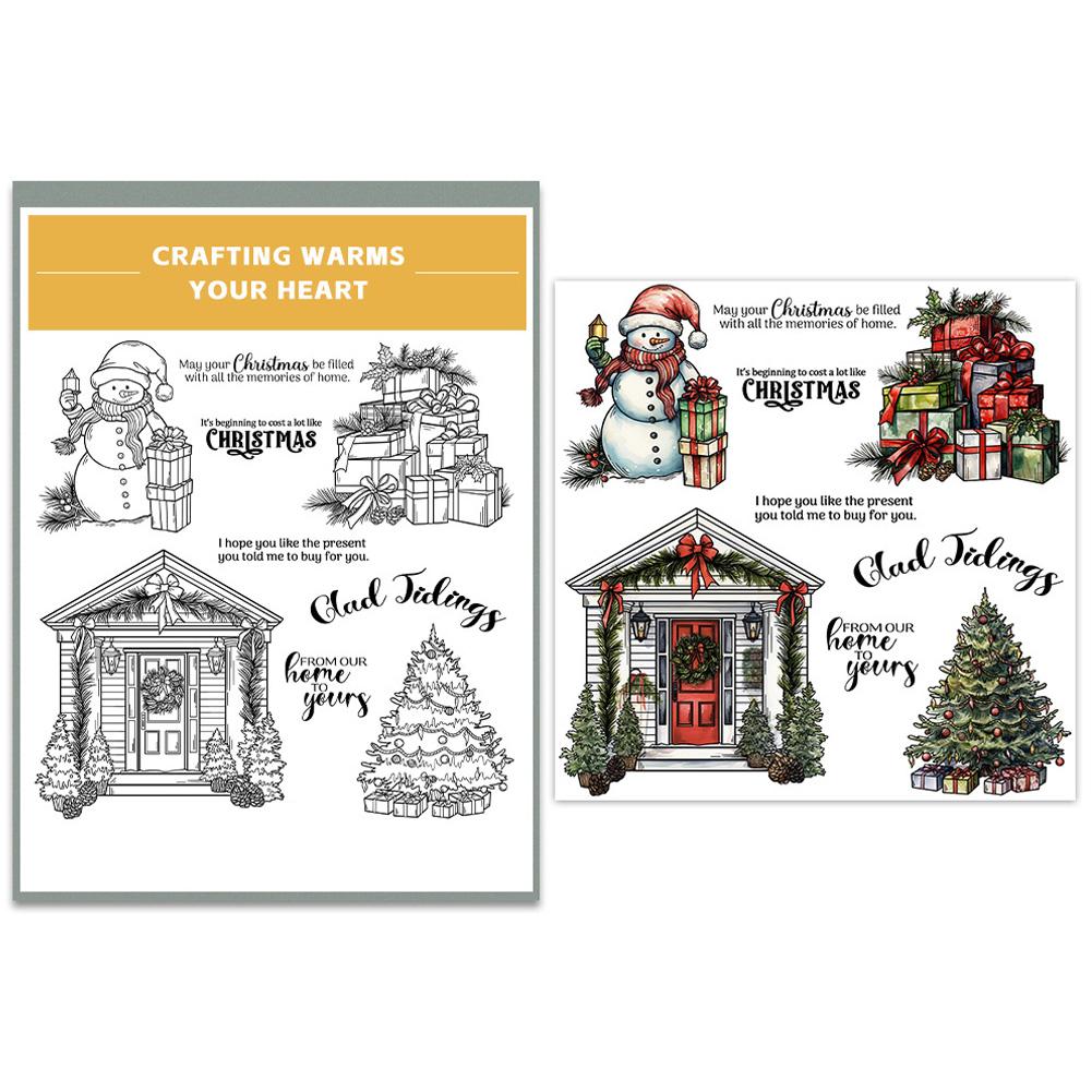 

Рождественские штампы и штампы 2024 года «сделай сам» Набор штампов для резки металла Набор штампов для поздравительных открыток на день рождения