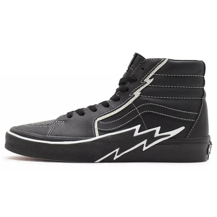 Vans Sk8-Hi 'Bolt - Black' (Unisex) Black / Black / True White Skate Shoes VN0A5JIVBKA