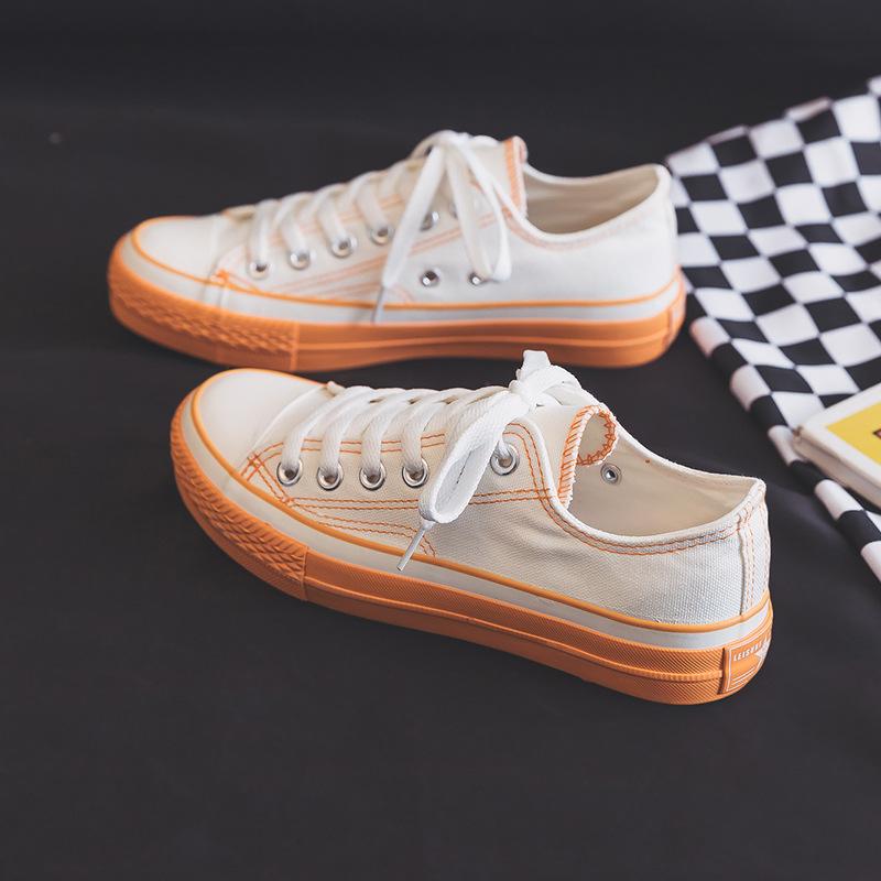 Ins High-top Canvas Shoes Women's Korean Version 2025 Spring and Autumn New Harajuku Ulzzang Retro Student Board Shoes Tide