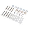 4 Pcs T Track Mini Hold Down Clamp M6 Nut Zinc Aluminum Alloy T Track Clamp for 3018 Series CNC Rout