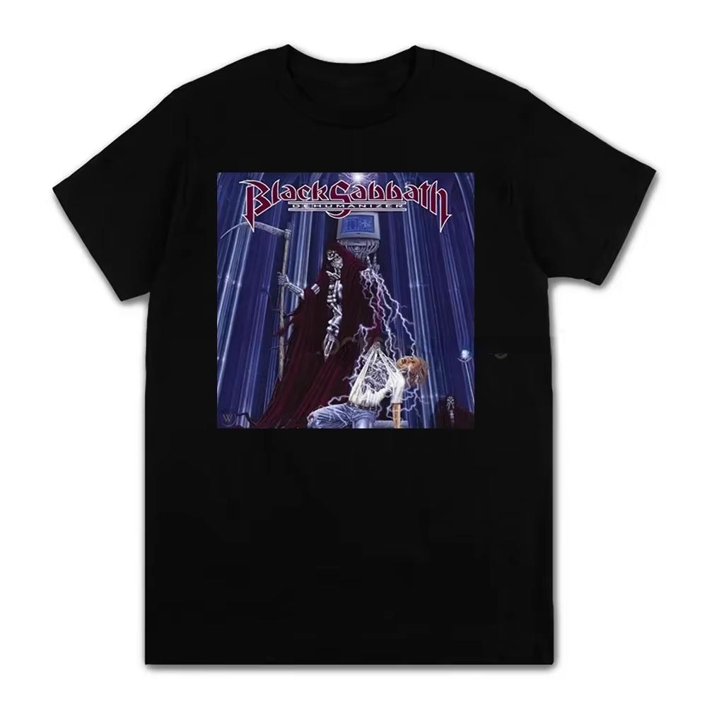 2025 Summer Black Metal Rock Band T Shirt Men Women Fashion Casual Graphic Short Sleeve Short Sleeve Size T Shirt Unisex