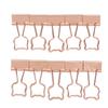 20Pcs Binder Clips Little Bear Design Sturdy Durable Iron Widely Used Paper Clips for Document File Clothes