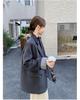 2024 Women's Double-Breasted Korean Style Wool Coat - Chic & Versatile Winter Fashion