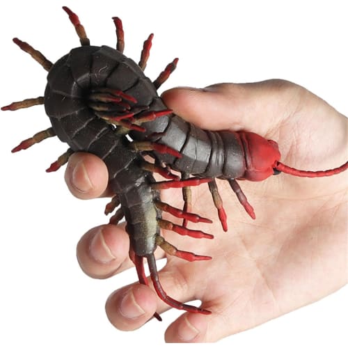 MAIBED Centipede Figure, Centipede Model, Chilopoda, Toy, Stress Reliever, Arthropod, Plastic Model, Realistic, TPR Material, Decorative Ornament, OpJ