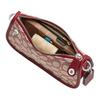 Coach Eliza Umhängetasche Signature Canvas Leder Jacquard Tägliches Pendeln CZ923-LHXJA