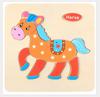 1pc 14.7cm/5.79in Wooden 3D Puzzles Jigsaw Game Cartoon Animal Pattern Kids Montessori Early Educational Toys for Children
