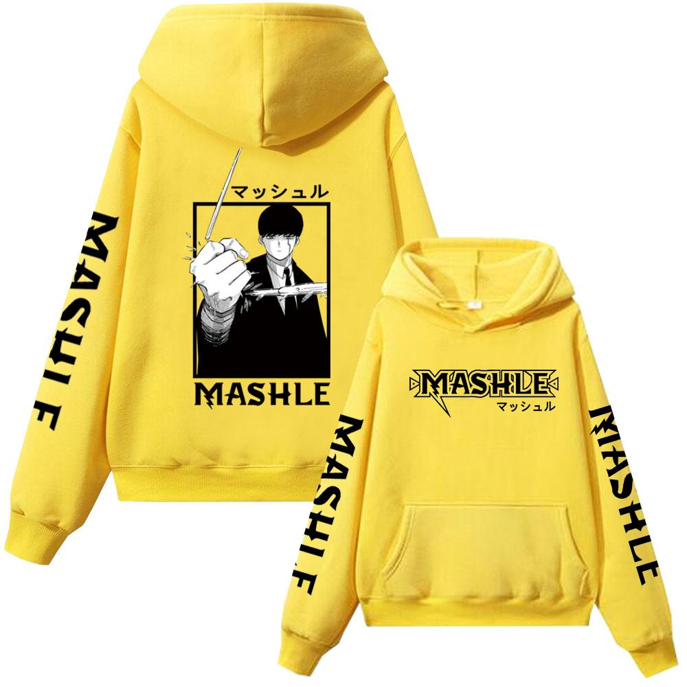 Anime Mashle Magic And Muscles Graphic Printed Hooded Men Women Hoodies Oversized Casual Sweatshirt Harajuku Unisex Streetwear