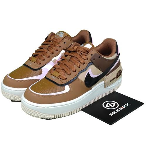 Nike Air Force 1 Shadow Light British Tan W - DZ1847-200 EU 38 коричневый