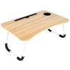 Large Laptop Table, Breakfast Tablet, Foldable Bed Tray Stand