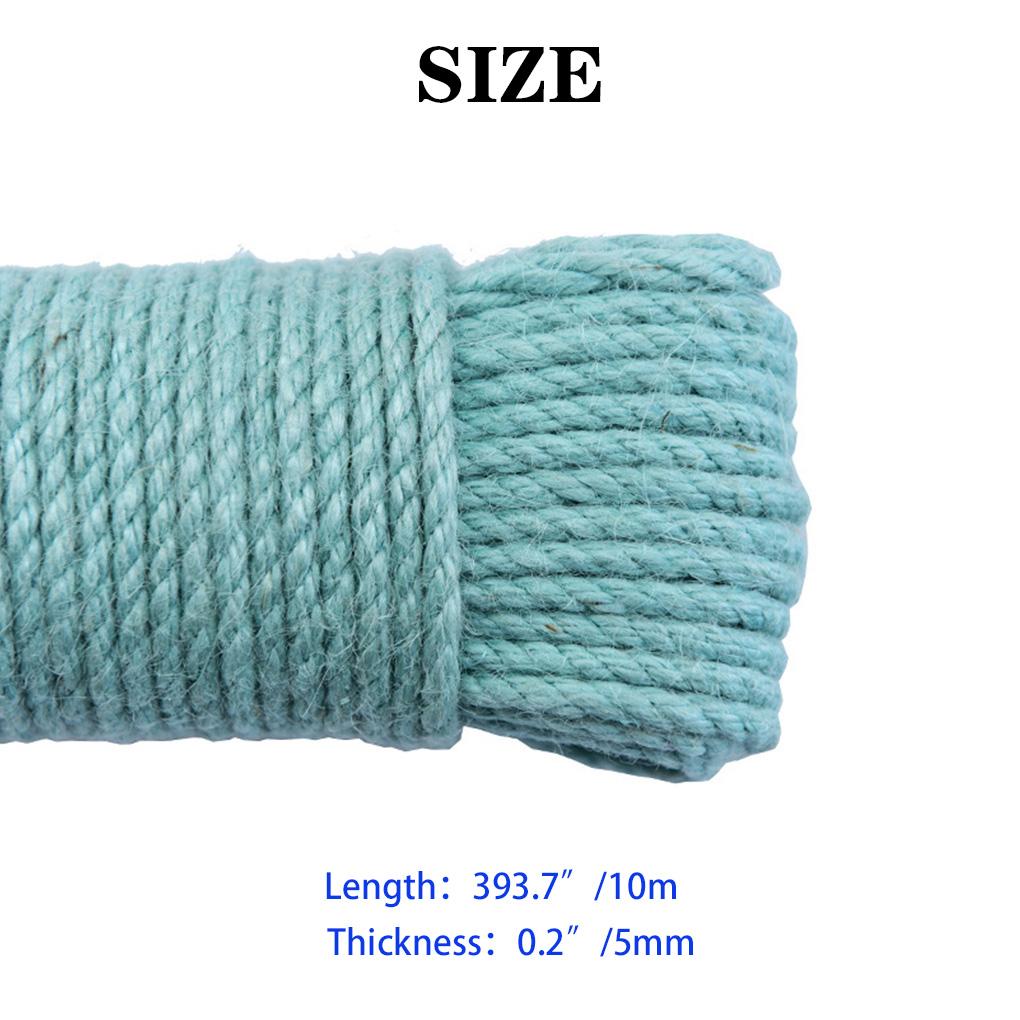 Color Hemp Rope Roll Twine String Cord DIY Handmade String Accessories Craft