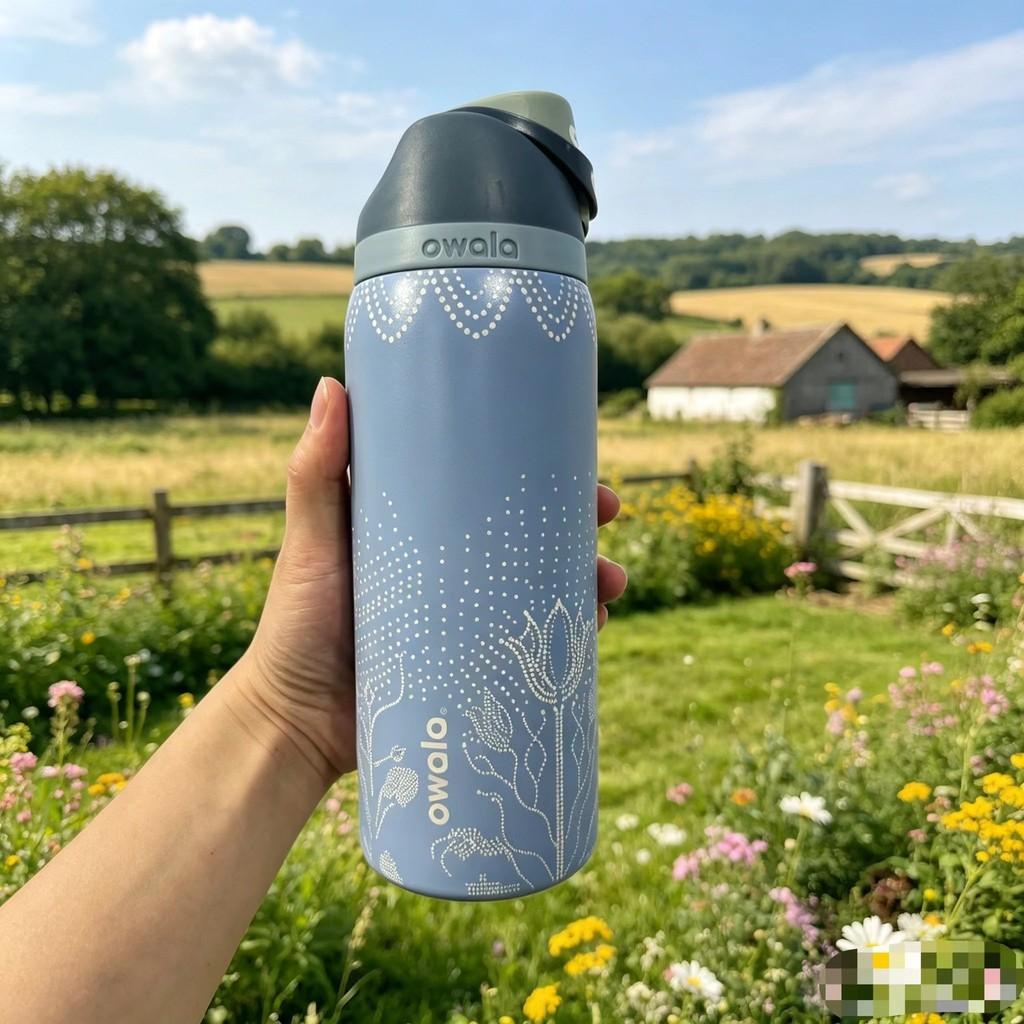 Tazza da Viaggio Termica Sportiva Owala da 32 oz per Attività all'Aperto e Regali