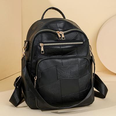 Neuer modischer und vielseitiger Rucksack, leichte Damen-Umhängetasche, einfacher Rucksack mit großer Kapazität