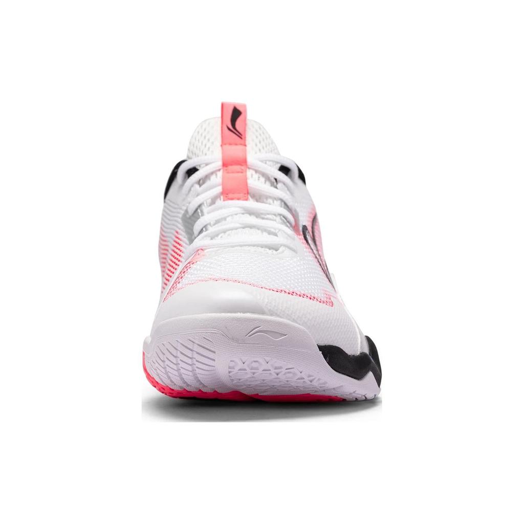 Li Ning Sound Explosion OP Pohodlné Všestranné Odolné Nízké Badmintonové Boty Unisex Boty Bílá Růžová Černá AYZU007-1