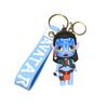 New Anime Avatar Keychain Cartoon Keyring Car Key Backpack Pendent Pvc Doll Decoration Accessories Kids Fans Charm Gifts