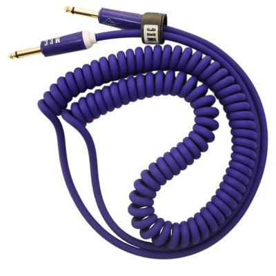 Aestivate Guitar Coil Cable Blue 10ft 6.35mm AC-10