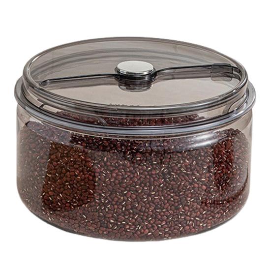 Rice Bucket Transparent Visual Panel Large Capacity Sealing Moisture-Proof Food-Grade Plastic Storage Container