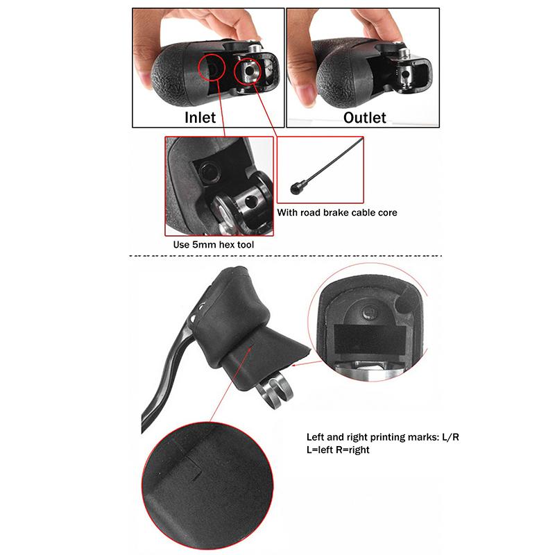 Road Bike Brake Lever Brake Handle, Road Bike Bicycle Brake Set Brake Lever Replacement Accessories For Road Bike