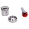 G1/2 Female Thread Fountain Nozzle 304 Stainless Steel Silver Direction Jet Nozzle Adjustable Easy Installation