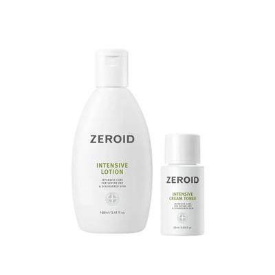 Zeroid Intensive Lotion 160ml Set (+Cream Toner 25ml), +Cream Toner 25ml, 1 Pcs