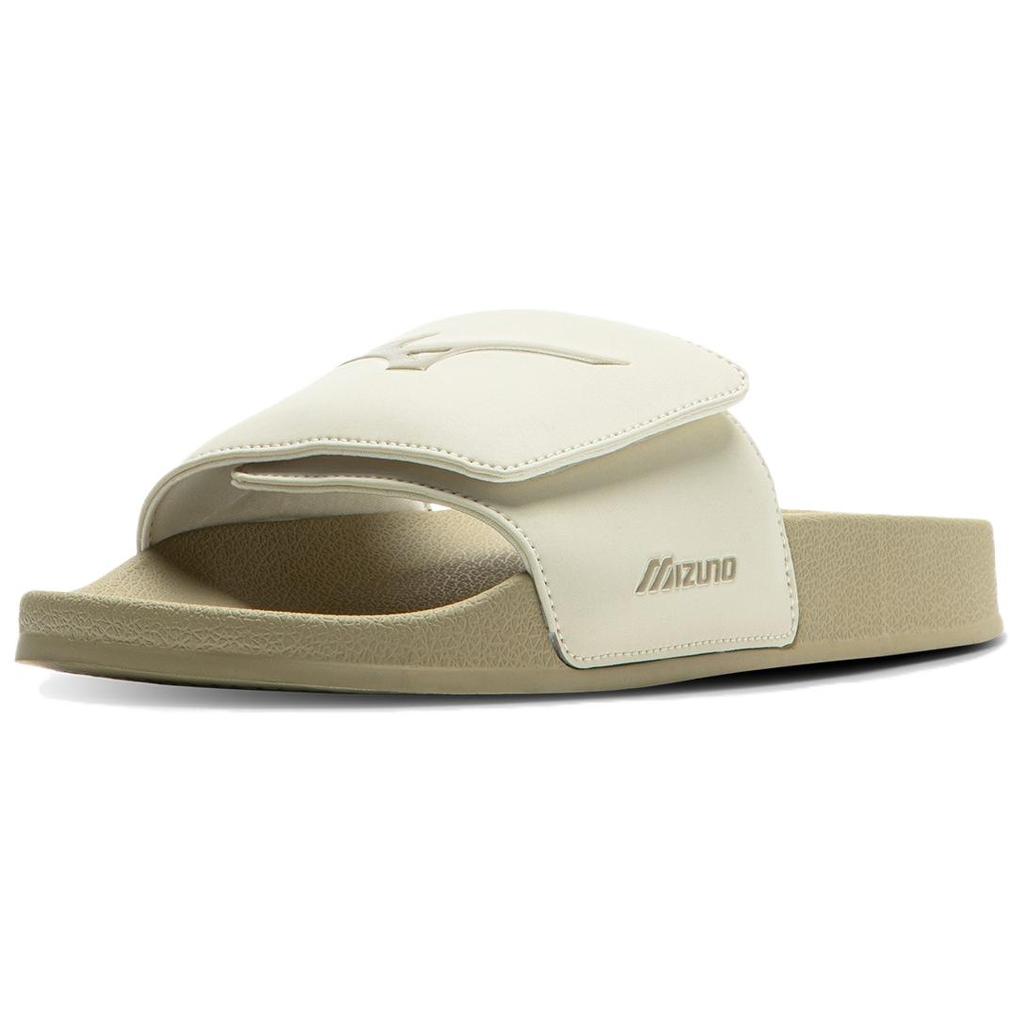 Mizuno Comfortable Simple Fashion Slide Sandals Unisex Footwear Off-White D1GH242003