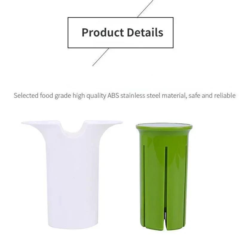 Küche Kleine Werkzeuge Edelstahl Gemüseschneider Kreative Obst- und Gemüseschneidemaschine Gurken-Reißzubehör