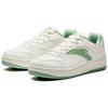 Anta Zero Feel Year One Versatile Casual Non-Slip Lightweight Low-Top Skate Shoes Women sneaker White Green 122518022R-1