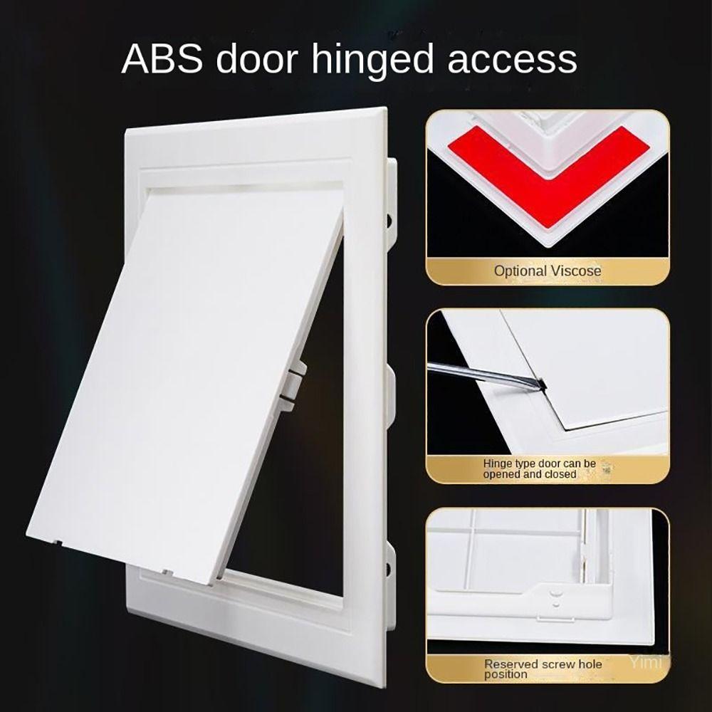 White Access Panel Door Removable Inspection Hole Opening Flap Cover Plate  Doors Wall Ceiling
