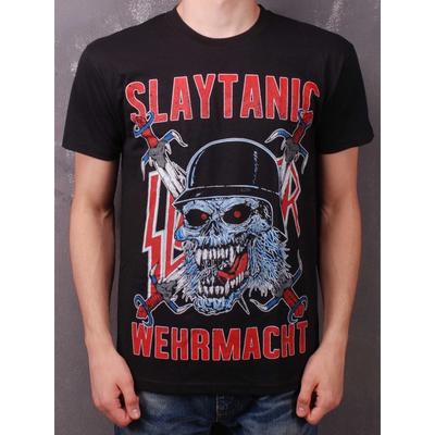 Slayer - Slaytanic Wehrmacht (Gildan) Schwarzes T-Shirt Tod