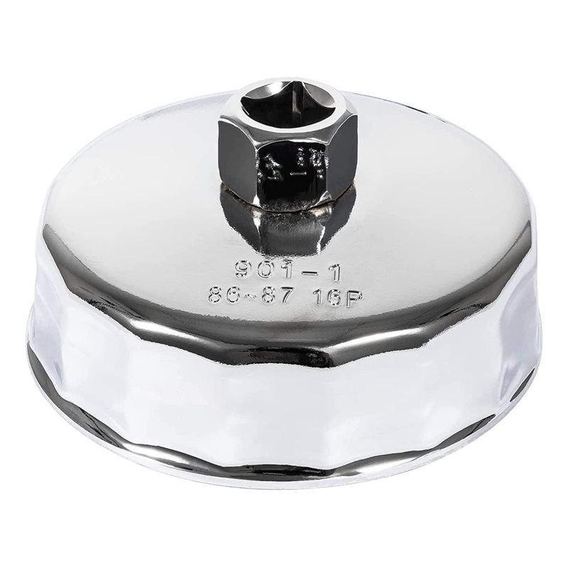 For BMW& Volvo Heavy Duty 86Mm 16 Flutes Oil Filter Wrench Cup Tool For N20 N26 N51 N52 N54 N55 N63 N74 S55 S63 Engines