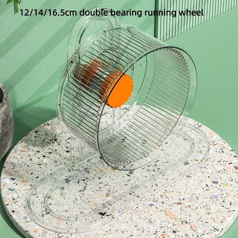 Large Size Running Wheel Toy Silent Design Pet Supplies Silent Hamster Exercise Wheel  Hamster Cage