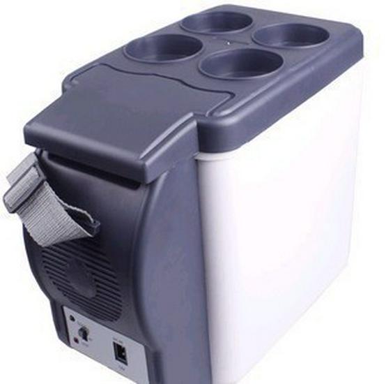 

12V 6L Portable Car Refrigerator - Compact Cold & Warm Box, Insulated Mini Fridge, Ideal for Travel or Gifting