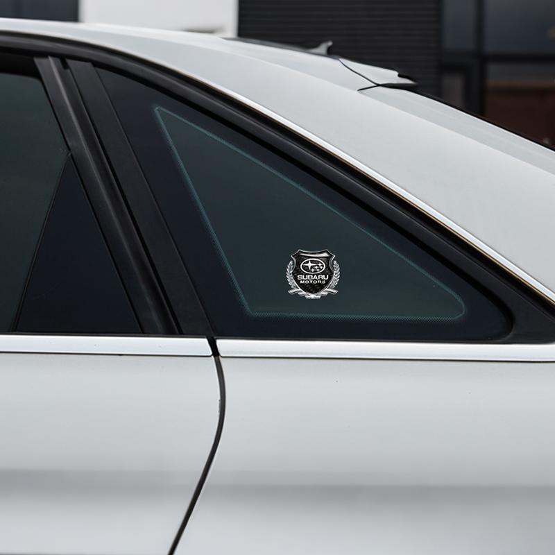 Tvar štítu Auto Znak Odznak Kovový 3D Samolepka na Karoserii Pro Subaru Impreza Legacy WRX STI BRZ Forester Outback Crosstrek