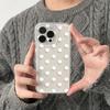 Premium Phone Case For Iphone 16E 17E 13 14 16 17 Air 15 Plus 12 11 Pro Max Smooth Touch Shell Simple White Wave Dot Cover
