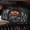 SVJ Wheel Watch Three-dimensional Hollow Men's Watch High-grade Authentic Men's Watch Quartz Watch