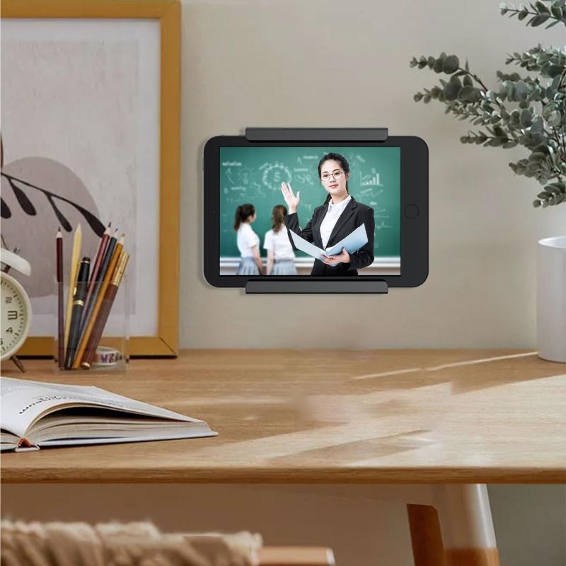 Tablets Wall Mount Holder Adhesive Wall Tablets Holder Wall Tablets Stand Mount Easy Installation for Tablets Smartphones