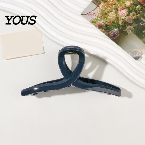 Hair Clip Back Head Claw, Soft Silicone Large Clip, Non-Slip Grip Shower Anti-Slip Teeth Accessory for Daily Wear Claw