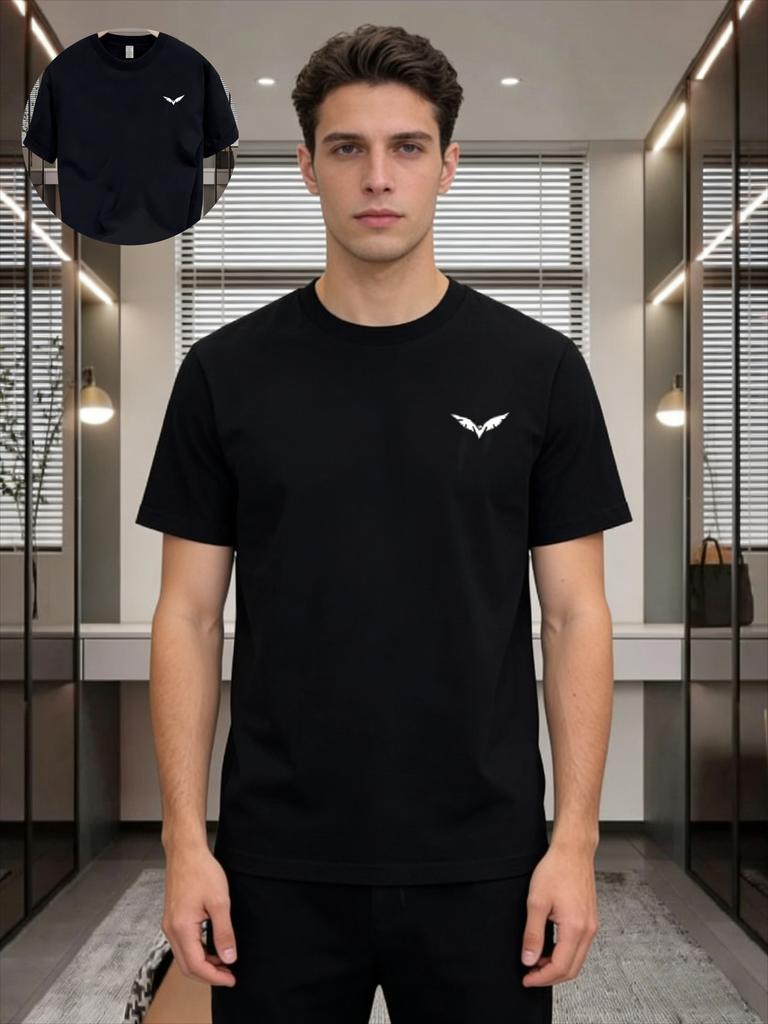 Simple Solid Color Print 100 Cotton Men Women Tshirt Summer Autumn Daily Outdoor Sports Party Casual Loose Street Shortsleeve