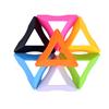 Magic Cube Основа Дисплей Стенд Трикутник Різнокольоровий Куб Тримач Рамка Аксесуари Головоломка Куб Організація