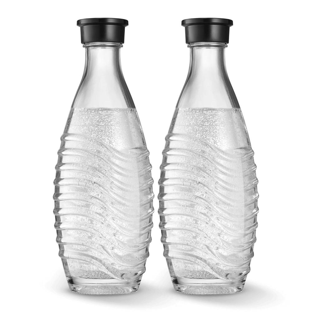 Sodastream Dedicated Crystal Glass Bottles 600Ml X 2-Piece Set