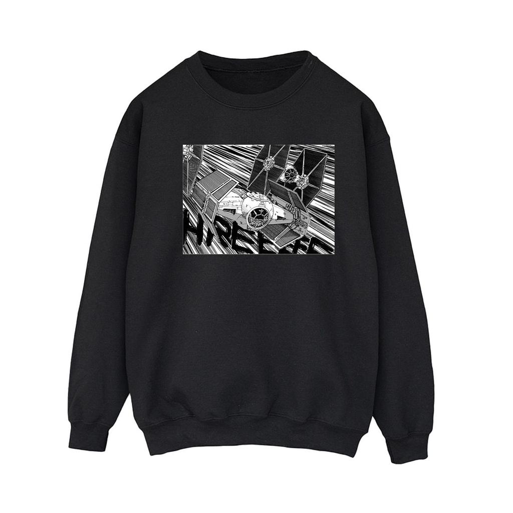 Star Wars Womens/Ladies Anime Plane Sweatshirt