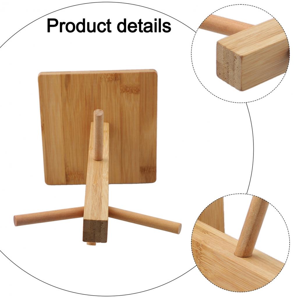 Soluzione Sostenibile in Legno per Conservare Tazze, a Forma di Albero con 6 Ganci