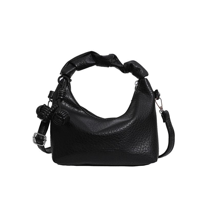 Premium Texture Underarm Bag Women's Bag Spring New Niche Design Shoulder Messenger Bag Portable Pleated Bag