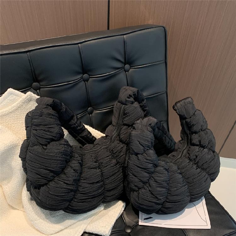 Pleated Cloud Bag Fashion Dumpling Bags Large Capacity Shoulder Bags