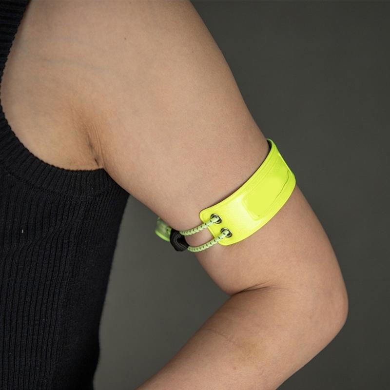 Reflective Safety Straps For Motorcycle Riders Adjustable Breathable Design isibility During Night Cycling Jogging