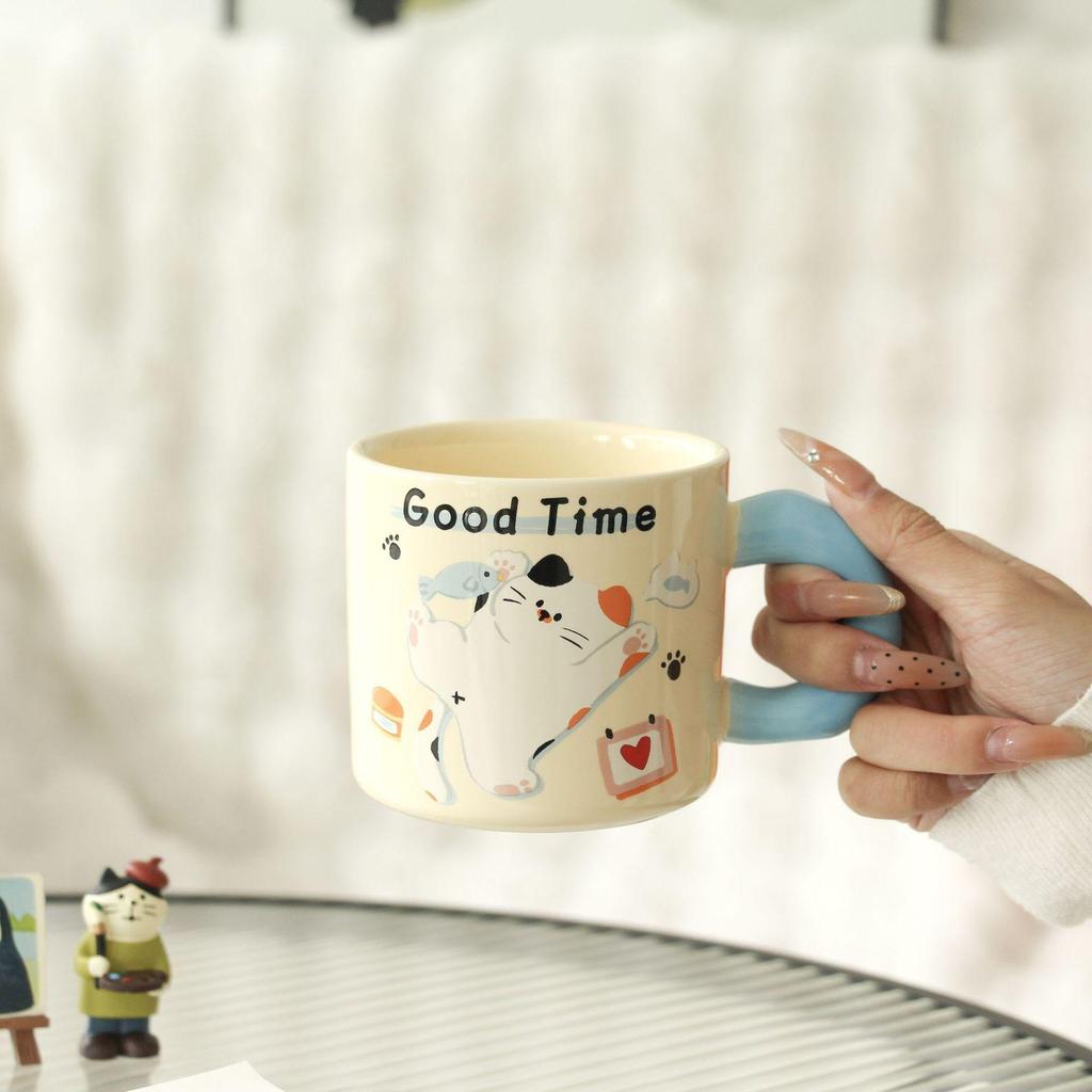 High-Value Ceramic Mug: Cute, Practical Birthday Gift for Boyfriend, Girlfriend, or Sisters