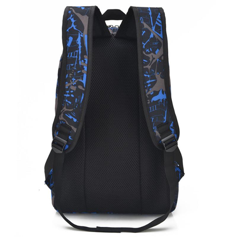 3pcs USB Male backpack bag set red and blue high school bag for boys one shoulder big student book bag men school backpack women