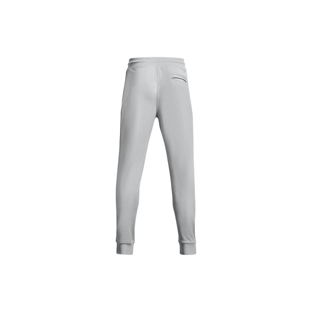 Under Armour Sportstyle Logo Print Drawstring Mid Waist Jogger Men Bottoms Gray 1290261-011