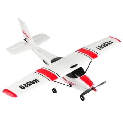 Avion télécommandé pour enfants 2,4 GHz 4 canaux Planeur télécommandé sans balais EPP Avion six axes