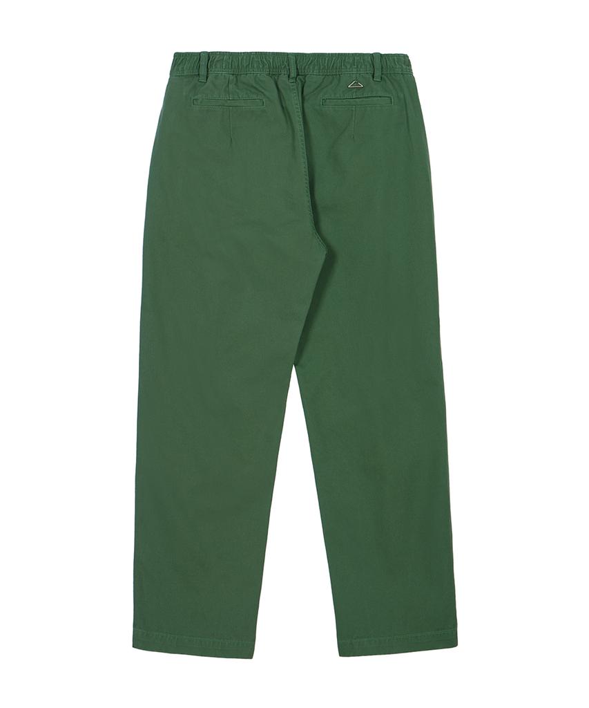 Ahidu Dual Banding Essential Chino Pants_Classic Green