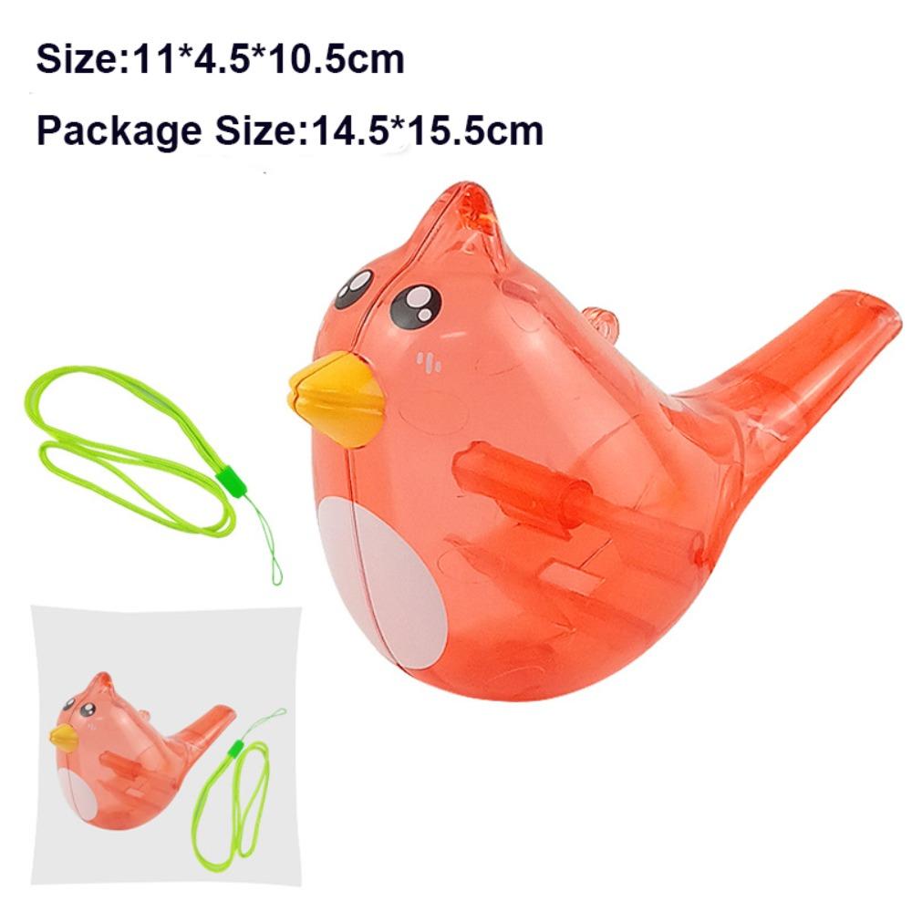 Jucării amuzante cu păsări acvatice fluierătoare, din plastic, învață ciripitul păsărilor pentru antrenament, jucărie, instrument muzical